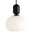 Nordlux Notti 20 Luce Pendente Vetro Nero | Adatto per 1x E27