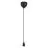 Nordlux Delux Pendulum Metallo Nero | Adatto per 1x E27