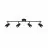 Nordlux Boston Luce da soffitto 4-rail Metallo Nero | Adatto per 4x GU10