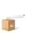 Confezione Multipack 4x Ledvance Reglette LED Linear Compact Interruttore 8W 800lm - 830 Luce Calda -  | 60cm