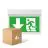 Confezione Multipack 4x Noxion LED Luce Per Uscita Di Emergenza | Montaggio A Parete/Soffitto | 3.5W | 3H incl. 4 directions of PVC