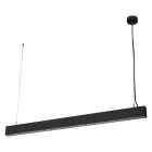 Ledvance LED Office Line Cuboid Soffitto Nero 42W 4400lm - 840 Bianco Freddo | A 3 Livelli Dimmerabile 