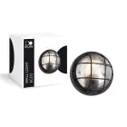 D'Lite Luce Da Parete Ecco Nero Il Giro | IP54 - Adatto per 1x E27