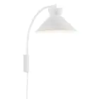 Nordlux Dial Luce Da Parete Metallo Bianca | Adatto per 1x E27
