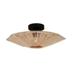 Good&Mojo Luce da soffitto Panama Rattan Giallo | Adatto per 1x E27 