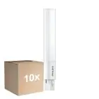 Confezione Multipack 10x Philips CorePro PL-S LED 5W - 830 Luce Calda -  | 2-Pin - Sostitutiva 11W